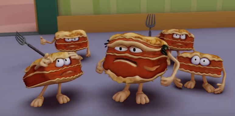 Cartoon Lasagna Png - Michael Arntz