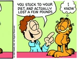Garfield, March 1997 comic strips