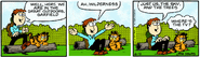 No TV out in nowhere, Garf.