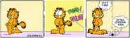 8/11/2004 Garfield tells a fat spider to diet.
