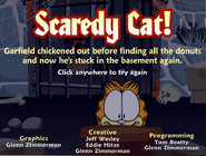 Game Over screen + credits