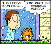 9/29/2003 Another average Monday for Garfield.