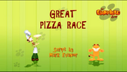 Great Pizza Race Title Card