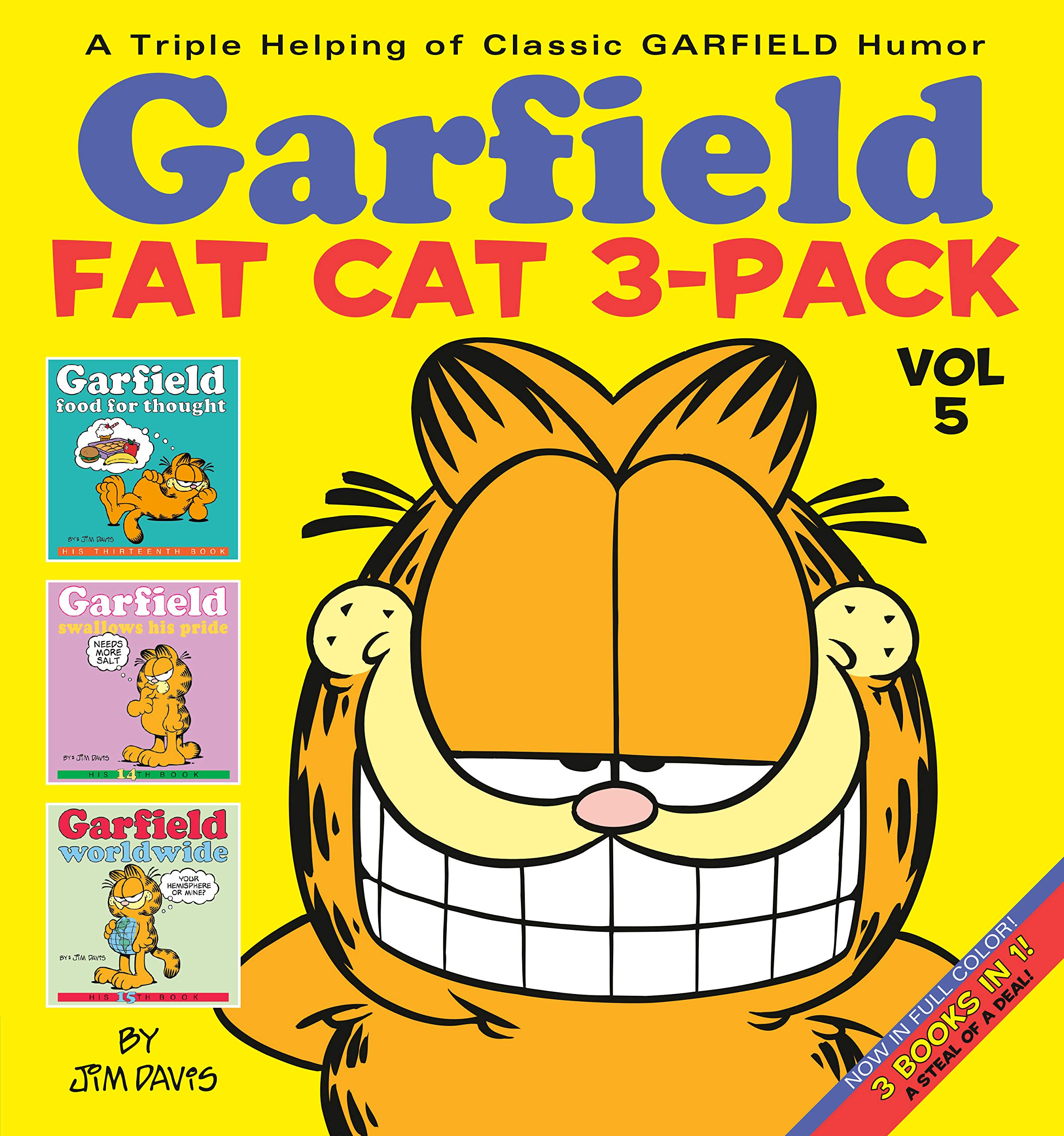 洋書Garfield Fat Cat 3-Pack(ガーフィールド英語漫画)10-