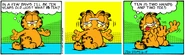 Count to 10 on Garfield's fingers and toes.