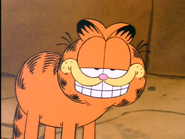 Garfield's remark to the audience in "Jon the Barbarian"
