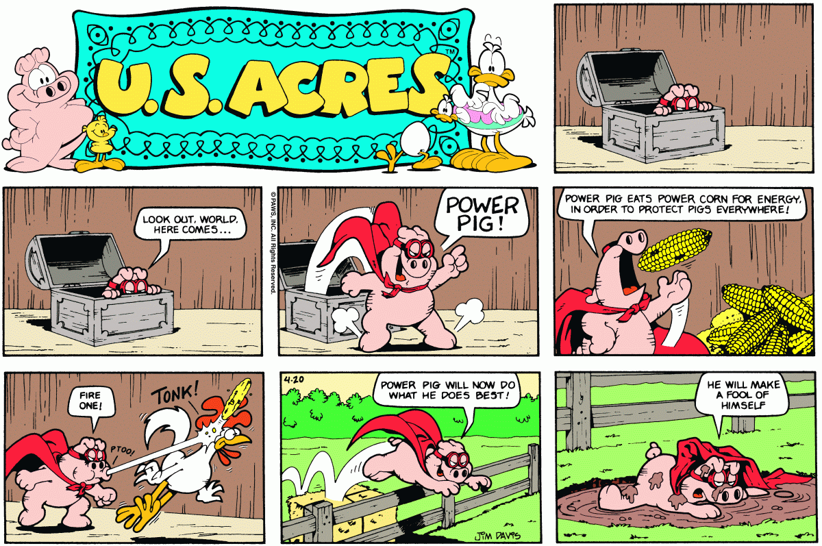 U S Acres Comic Strip Tv Tropes