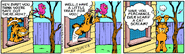 Start a "Tree Week" with a leap from the window.