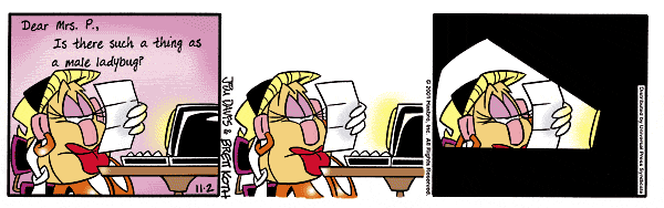 Mr. Potato Head, November 2001 comic strips | Garfield Wiki