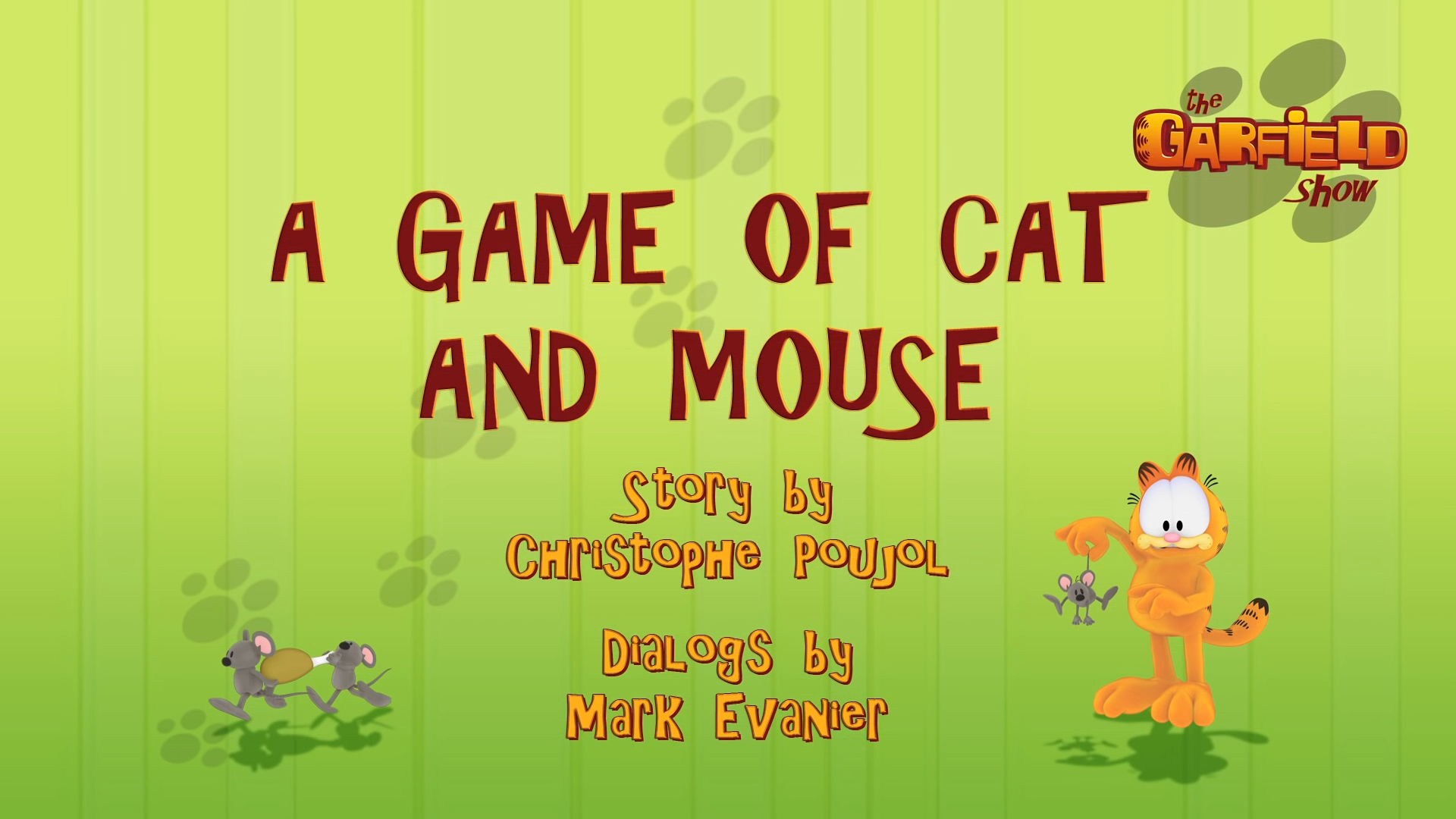 A Game Of Cat And Mouse Garfield Wiki Fandom