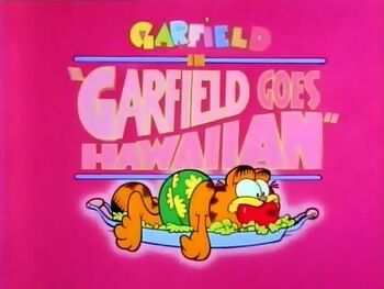 Garfield Goes Hawaiian