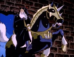 Odin riding on Sleipnir