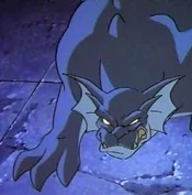Bronx, who is a gargoyle beast.