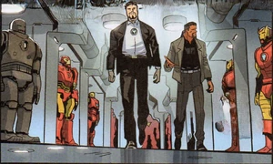 Tony Stark & David Xanatos