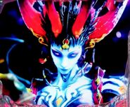 Crimson Beast Amily's face