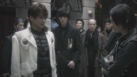 Kouga with Makai Knights