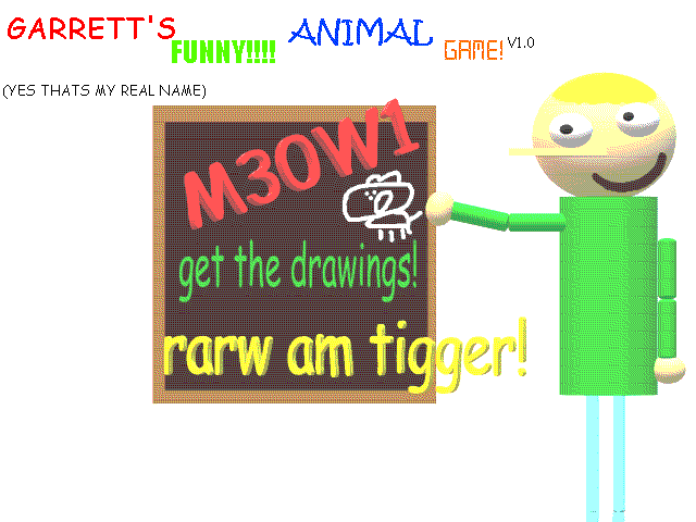 Garrett´s Funny Animal Game | Garrett's Funny Animal Game Wiki | Fandom