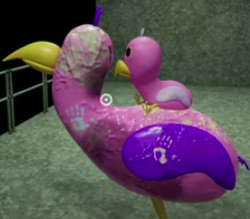 Opila Bird - Chicken (Garten of BanBan) Minecraft Mob Skin