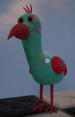 bird from the chapter 4 trailer is actually opila bird, not tarta cuz blue  part is the char's blood