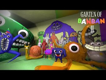 Garten of Banban 3 - All New Monsters (Full Gameplay) 