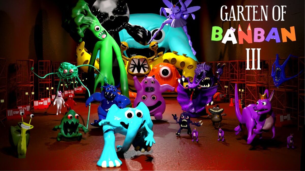 Garten of Banban 3 Season Game Characters Model Mini Monsters