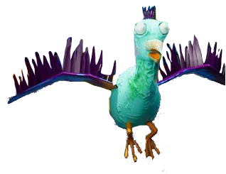 OPILA BIRD FROM GARTEN OF BANBAN FAN ART | BGGT