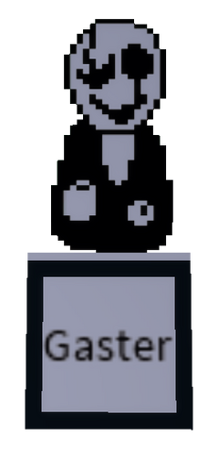 Gaster / Mystery Man Gamepass - Roblox