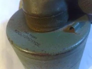 Warning on the filter. "Not against carbon monoxide"