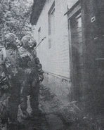 PV decontamination exercise of a farmhouse. (1977)