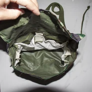 Inside the bag there is an internal divider, & small pocket on the left to store resistor and spare talk membrane
