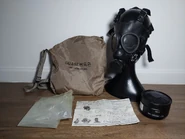 GM-48K kit. Bag, anti dimming kit, manual, filter and mask.