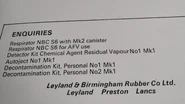 Enquiries page for S6 and other equipment