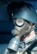 The T.35 as seen in Battlefield V. Note that both the filter and helmet are historically inaccurate.