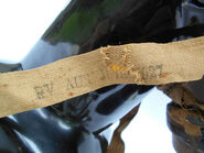 Markings on the retaining cord of a wartime ARS.