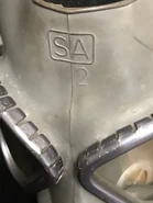 Markings of a model 1