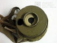 Closeup of the valve assembly