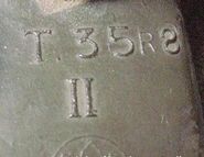 SIGLA T.35Rs with a curious marking error: the "S" is reversed