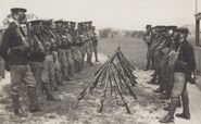 Navy exercise with the mask, Vlissingen 1934-1935