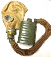 Vietnamese Issued ShM-41M with a French hose and Polish E-014 filter