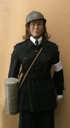 An U.N.P.A. uniform, note the T.35 carrier
