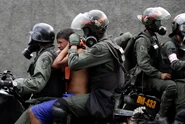 Venezuelan police seen wearing a mix of MF-11 and MF-14