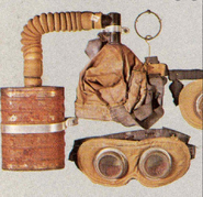 Parts of the Large Box Respirator