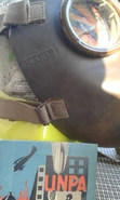 U.N.P.A. mask marking
