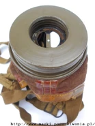 A.D. 35 sizing mark carved into the filter port - Size 3, small