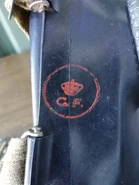 Detail on the stamp.