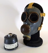 Blue Post-war variant with an industrial filter