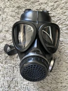 The mask remained unchanged externally from the front