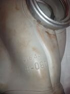 Yaroslav 1963 Factory machine number that made the rubber - 080