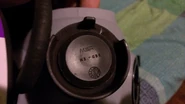 The MCU-2/P exhale valve with the rubber cover removed.