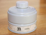 B2-P3 filter: manufactuter logo and Hungary sign.